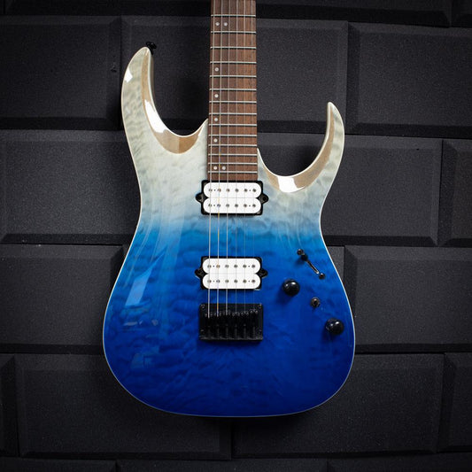 Winners - Ibanez RGA42HPQM-BIG Electric Guitar - Blue Iceberg Gradation