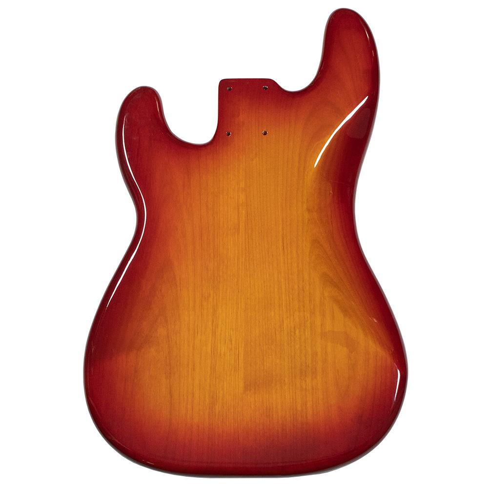 PJ Bass Compatible Guitar Body - Sienna Sunburst
