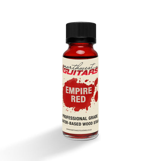 Northwest Guitars Water Based Wood Stain - Empire Red - 150ml