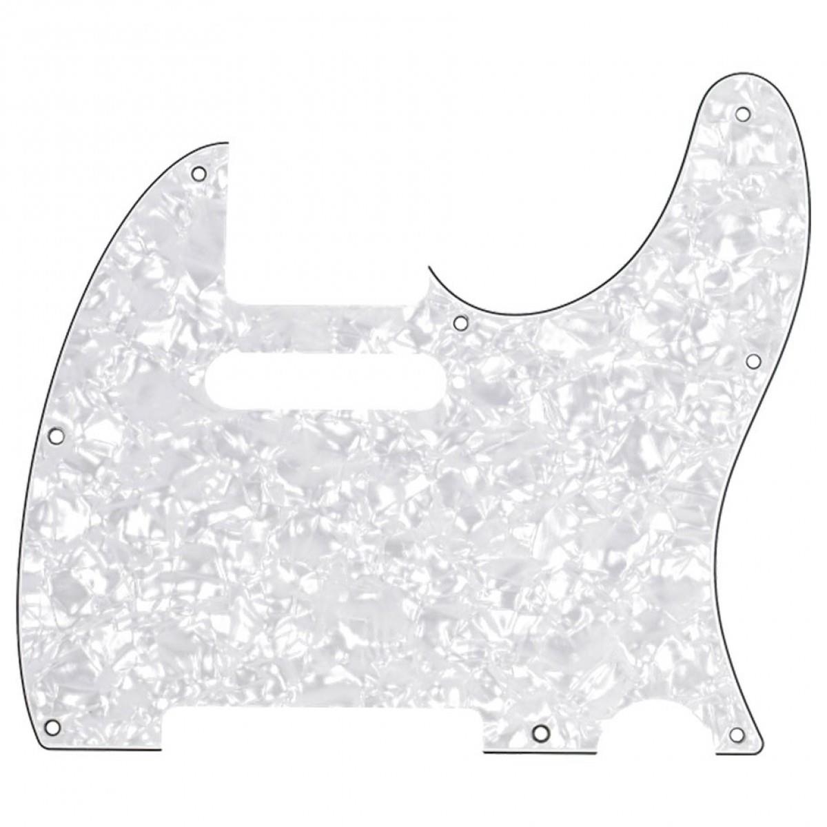 Fender American Telecaster Pickguard 8-hole White Pearloid