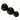Fender Jazz Bass Control Knobs Set (2 x large, 1 x small)