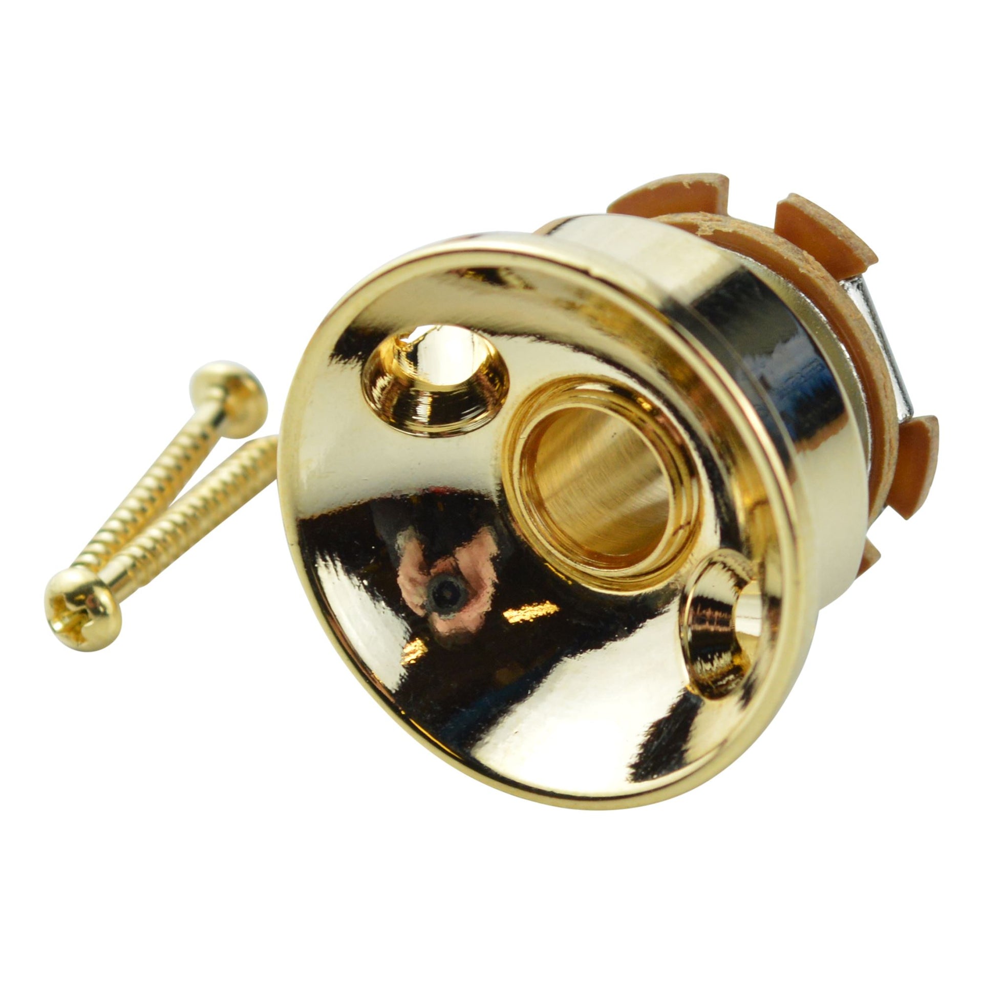 KAISH Cromato Ottone Americano Filo Chitarra Elettrica Jackplate - Foto 4