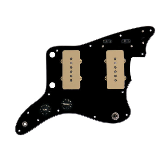 Jazzmaster Compatible Pre-wired Pickguard Assembly