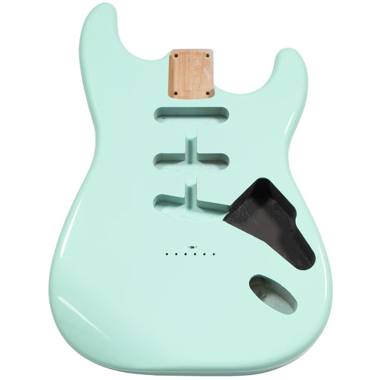 Stratocaster Compatible Body Hardtail - Surf Green
