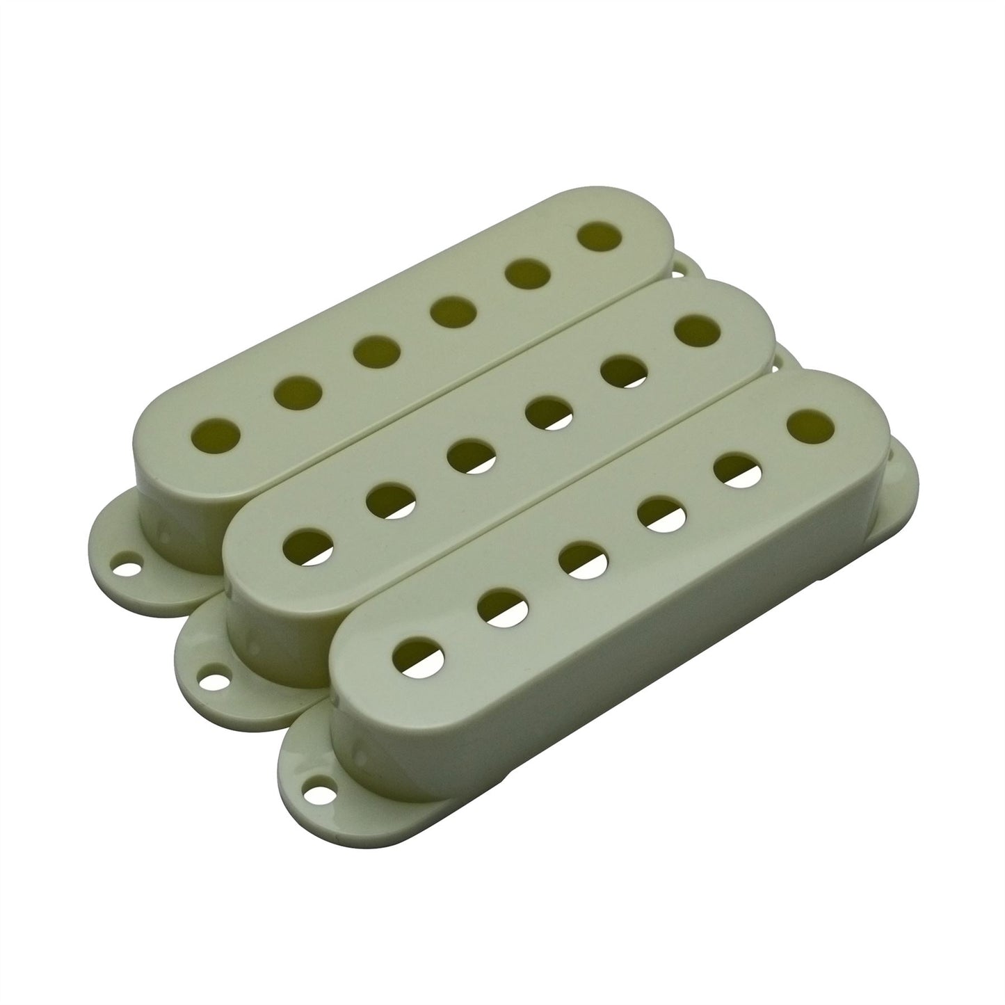 Single Coil Pickup Cover Set 52mm Pole Spacing Mint Green