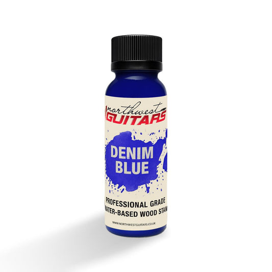 Northwest Guitars Water Based Wood Stain - Denim Blue - 150ml