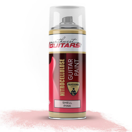 Shell Pink Nitrocellulose Guitar Paint / Lacquer 400ml