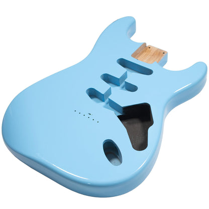 Stratocaster Compatible Body Hardtail - Daphne Blue