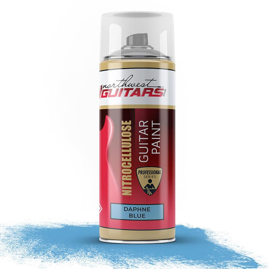 Daphne Blue Nitrocellulose Guitar Paint / Lacquer 400ml