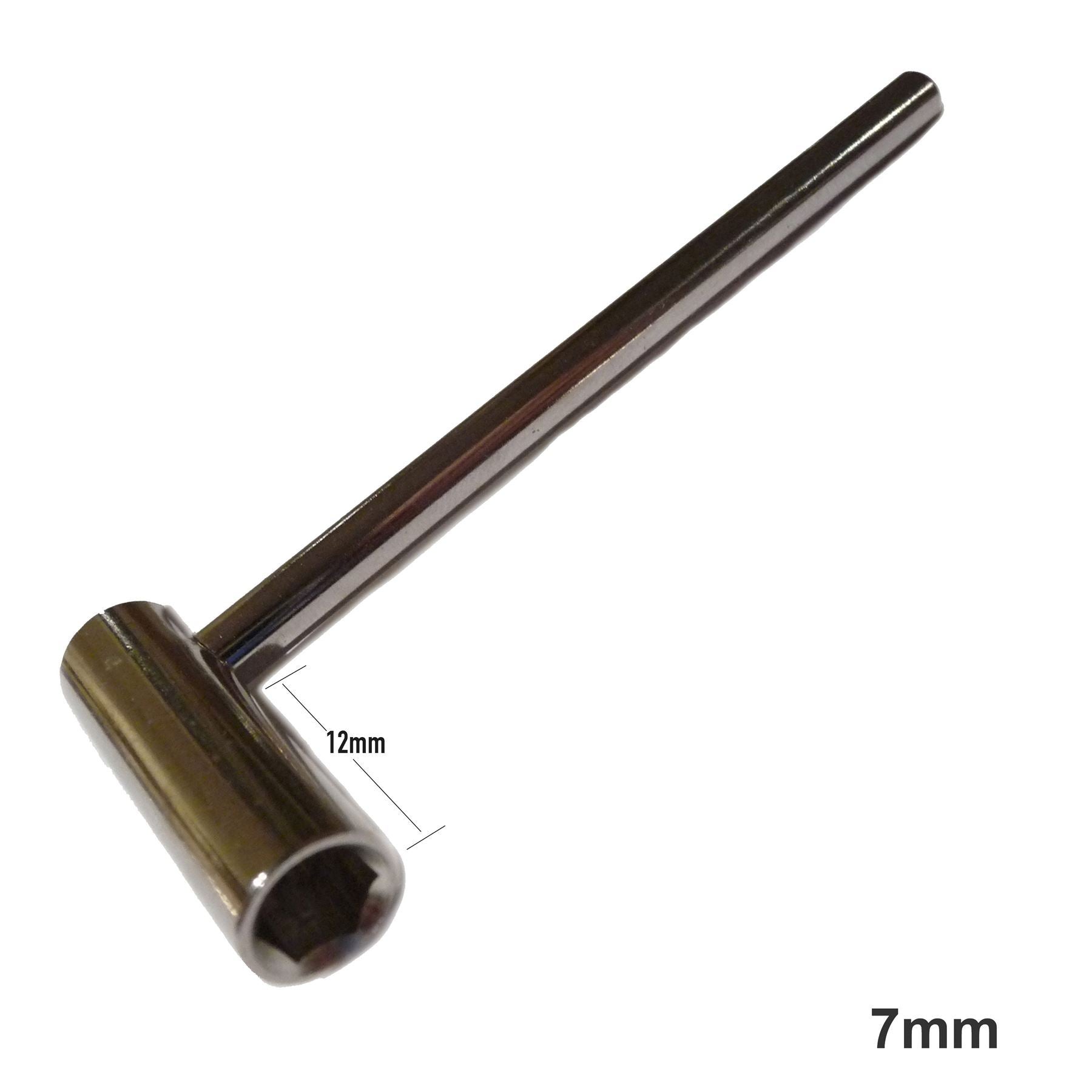 Musiclily Pro 8mm Stalen Truss Rod Wrench Stelsleutel voor ESP Gitaar, Nikkel Musiclily Pro 8mm Stalen Truss Rod Wrench Stelsleutel voor ESP Gitaar, Nikkel