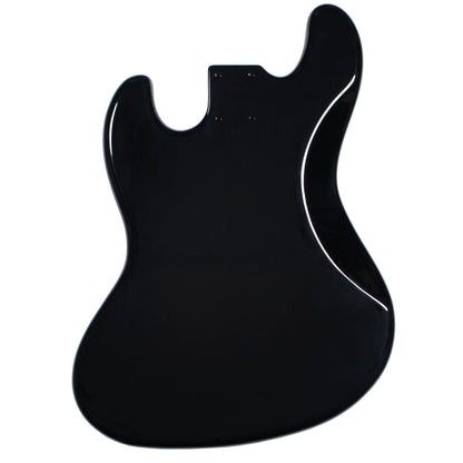Jazz Bass Compatible Guitar Body - Black Gloss