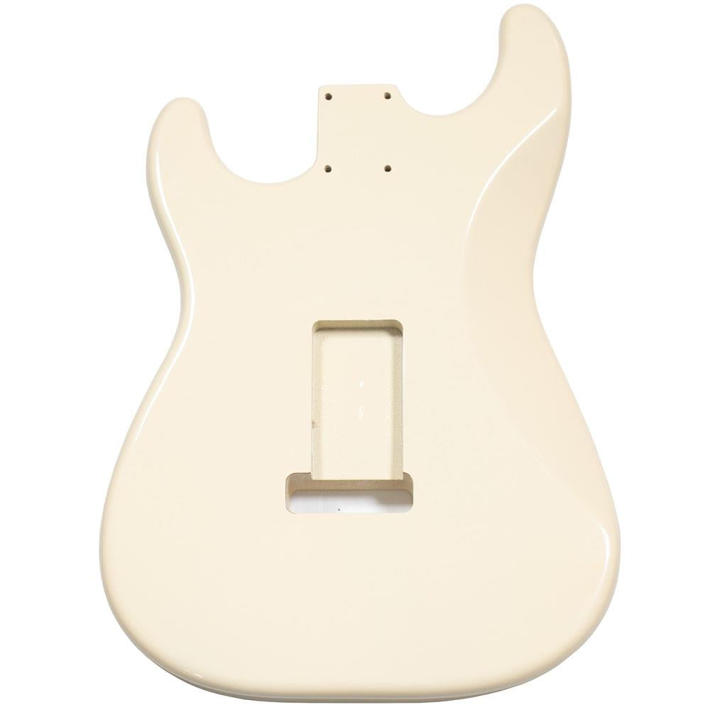 Stratocaster Compatible Guitar Body SSS - Vintage White