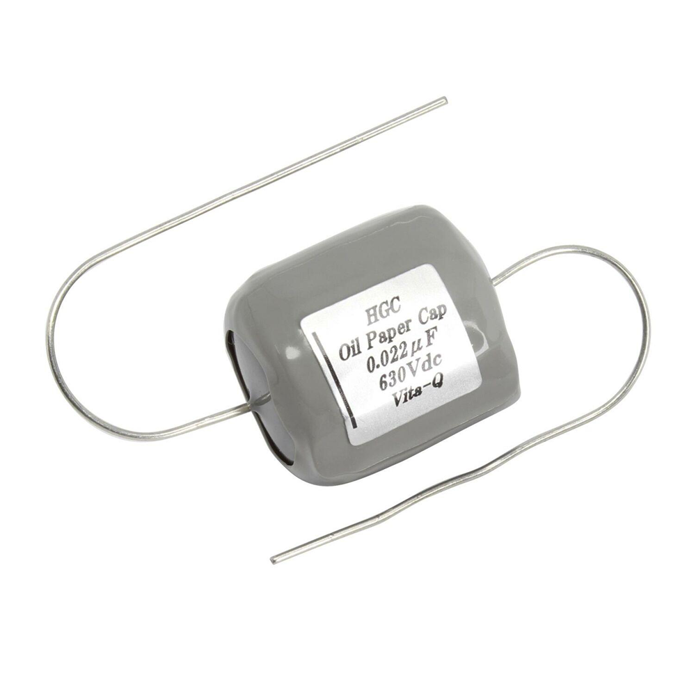 O2o2 Capacitor Package Hosco Paper in Oil Capacitor Cylinder - .022uF – Northwest Guitars