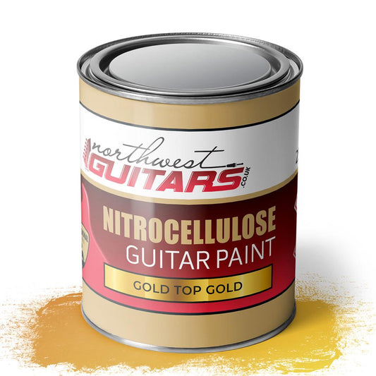 Les Paul Goldtop Gold Nitrocellulose Guitar Paint / Lacquer 250ml
