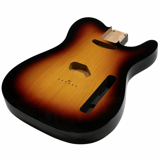 3 Colour Sunburst Telecaster Style Body