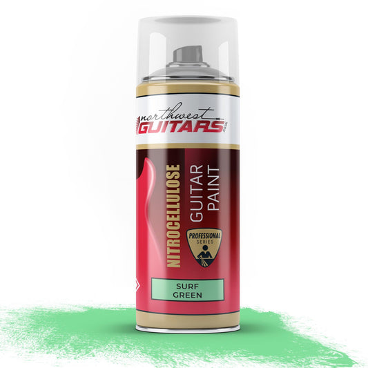 Surf Green Nitrocellulose Guitar Paint / Lacquer 400ml