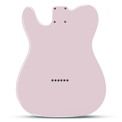 Shell Pink Telecaster Style Body