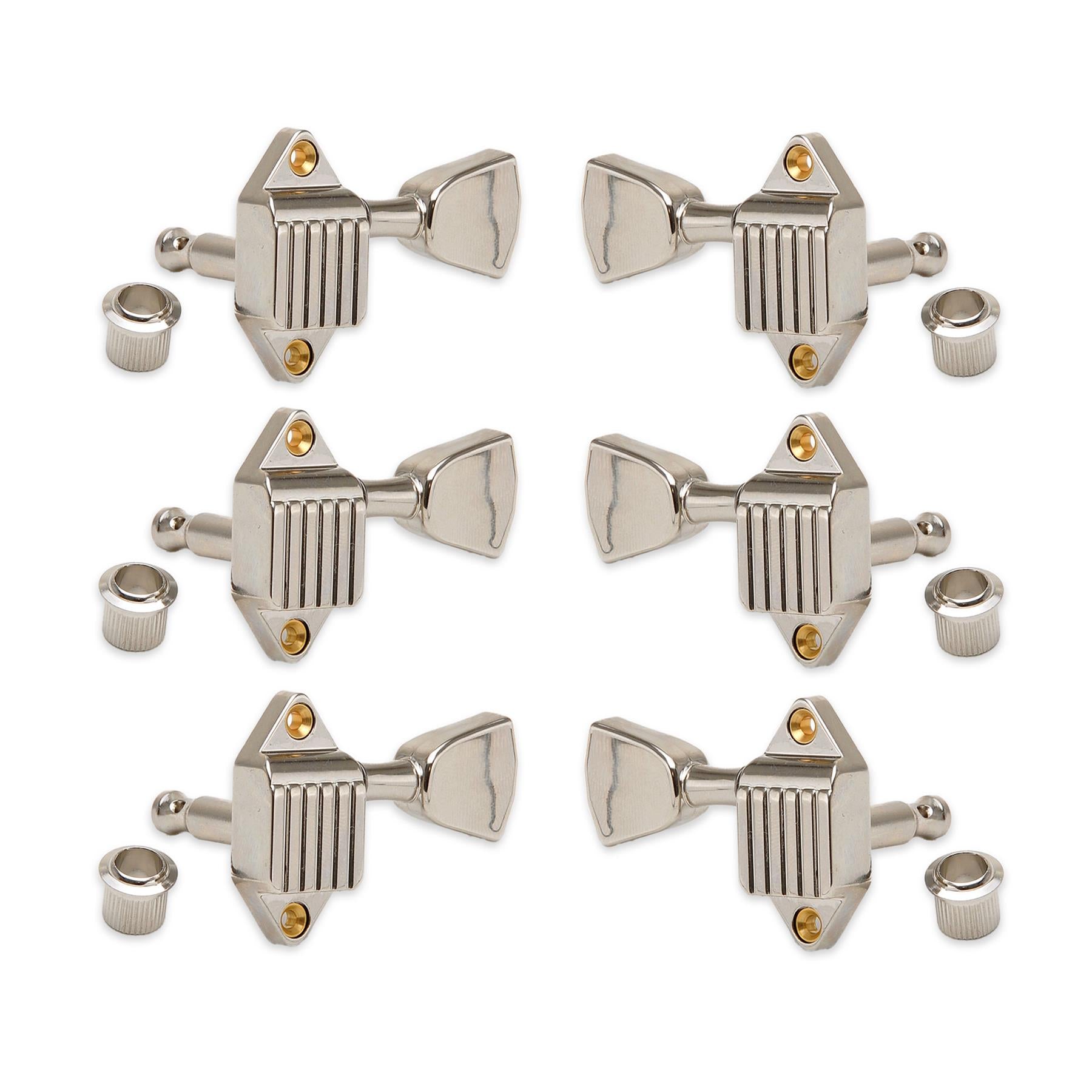 Tuning Machine Nuts Kluson Traditional Waffle Tuning Machines 3+3 – Northwest Guitars