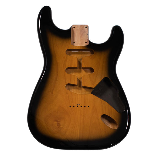 Stratocaster Compatible Body Hardtail - 2 Color Sunburst
