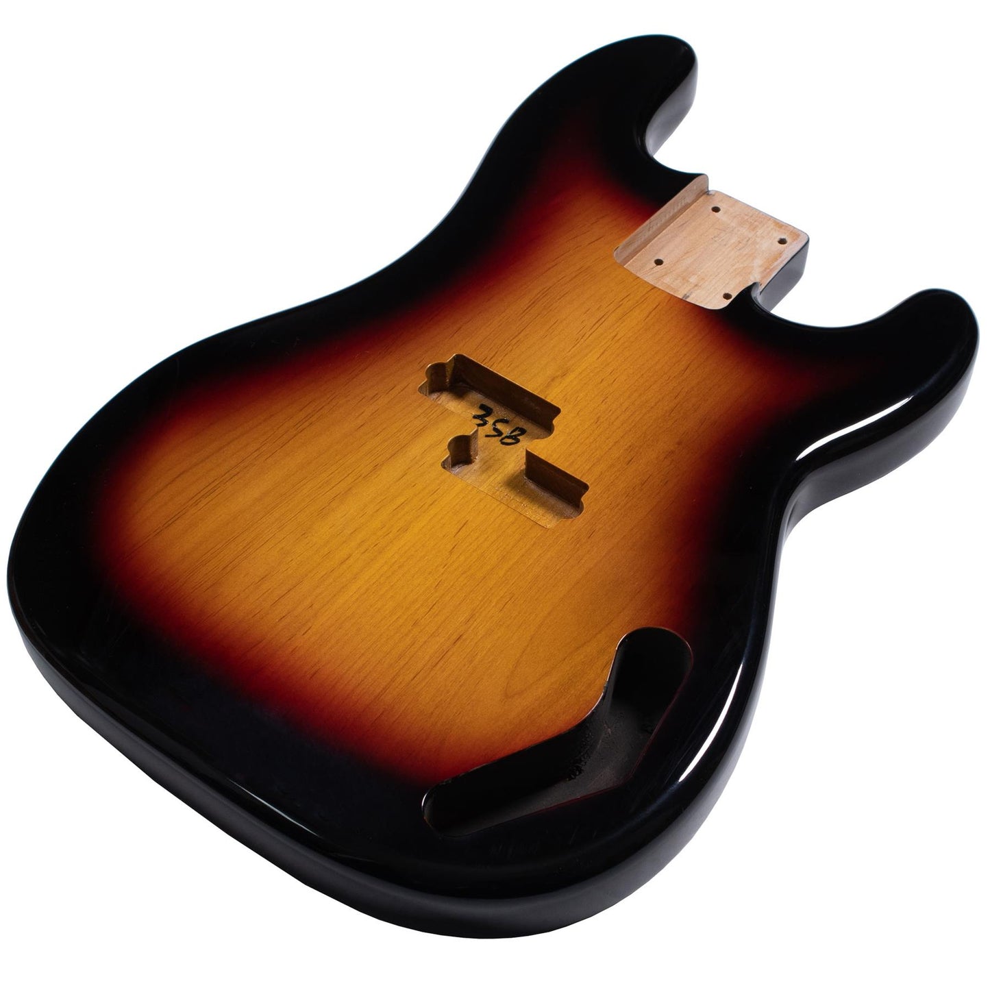Precision Bass Compatible Guitar Body - 3 Colour Sunburst