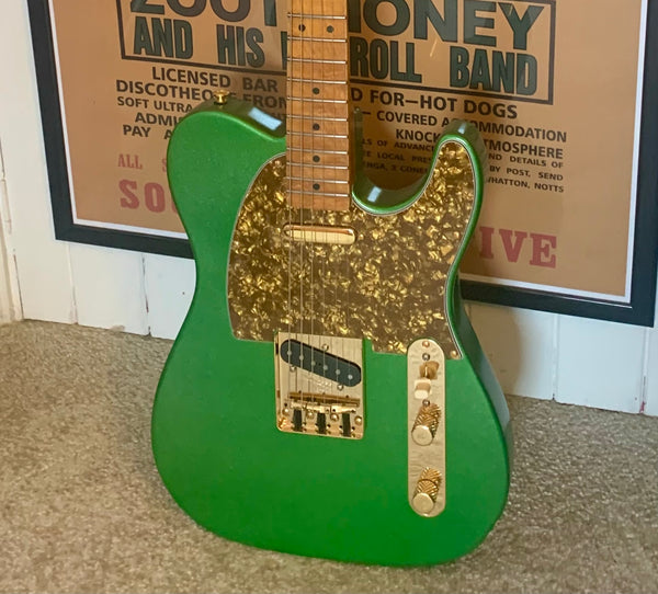 Green and gold glam Tele