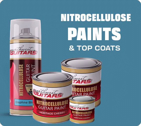 Complete Nitrocellulose Guitar Finishing Kit - 3 Colour Sunburst ...