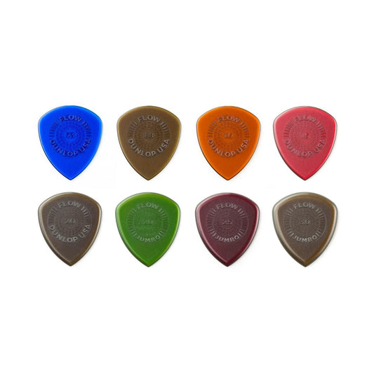 Jim Dunlop PVP114 Variety Picks Pack -Ultex Flow - 12 Picks
