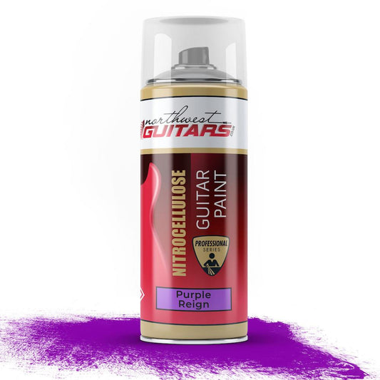 Purple Reign Nitrocellulose Guitar Paint / Lacquer Aerosol - 400ml