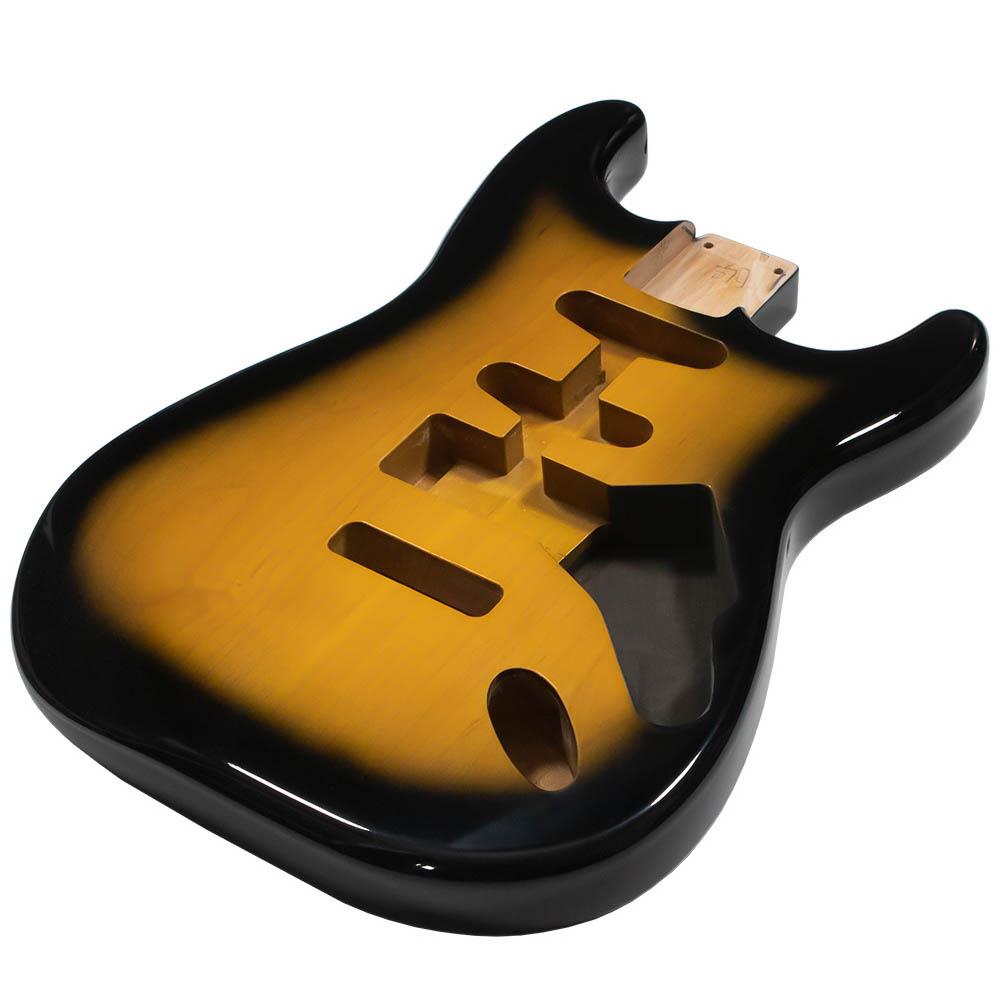 Stratocaster Compatible Body HSS - 2 Color Sunburst