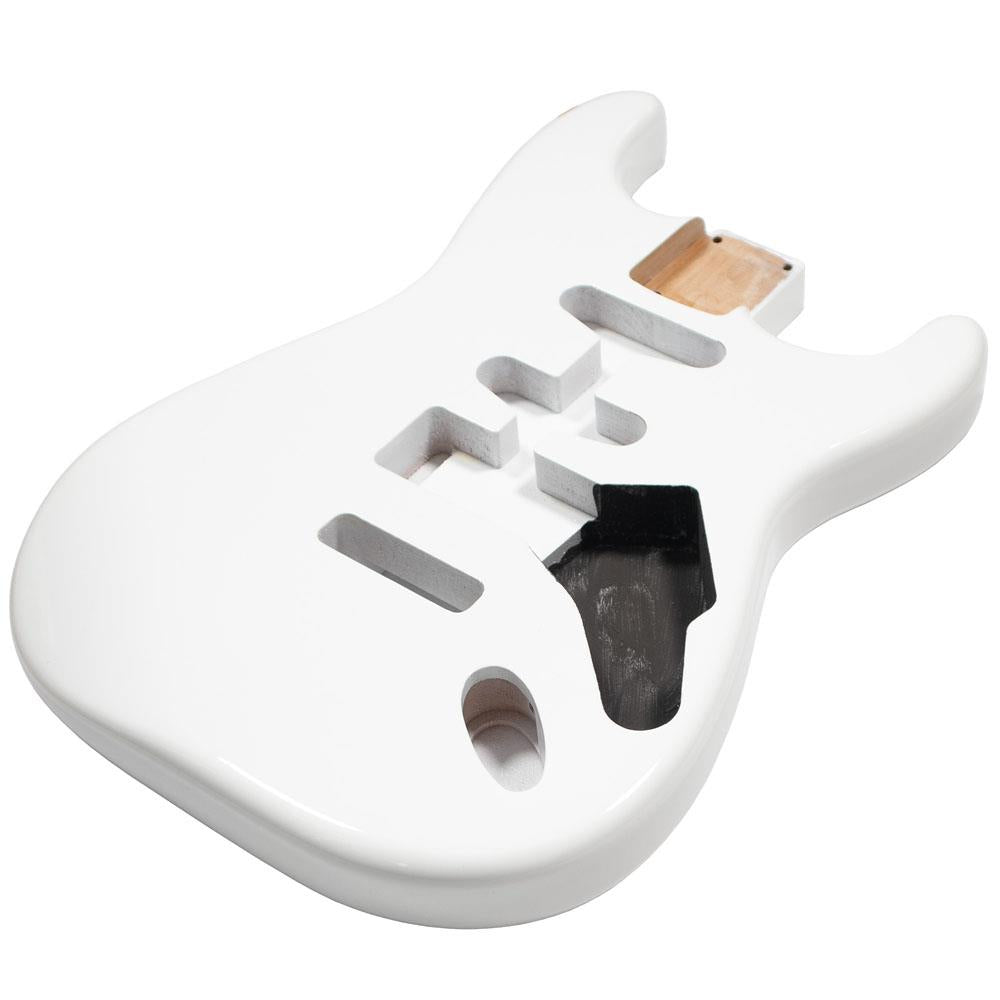 Stratocaster Compatible Body HSS - Arctic White