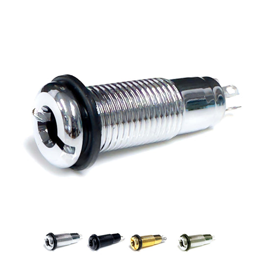 Mono Output Jack/Strap Button for Acoustic Guitars