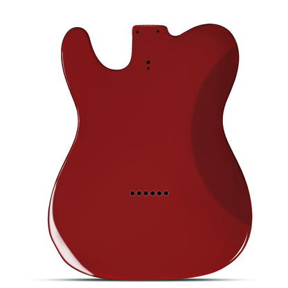 Candy Apple Red Telecaster Deluxe Compatible Guitar Body
