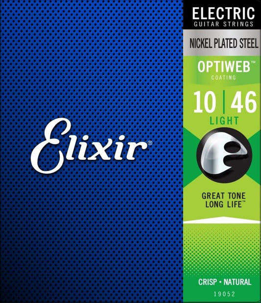 Elixir 19052 Optiweb Electric Strings, Light 10-46