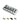 5 String Bass Bridge BB405 Dual Load, Steel Base Plate
