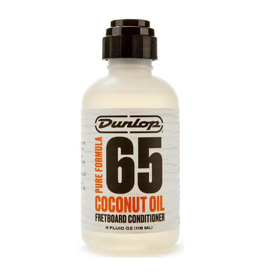 Jim Dunlop Pure Formula 65 Coconut Oil Fretboard Conditioner 4 Oz