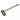 Guitar Truss Rod Hex Wrench / Luthier Tool For Gibson Epiphone etc - 8mm (5/16")