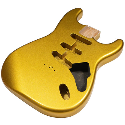 Stratocaster Compatible Body Hardtail - Shoreline Gold