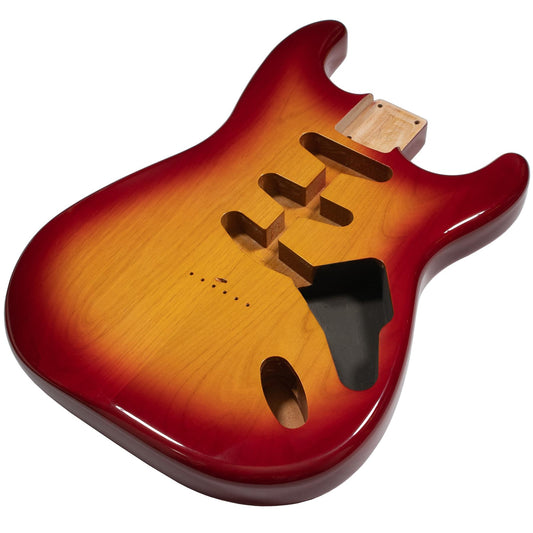Stratocaster Compatible Body Hardtail - Sienna Sunburst