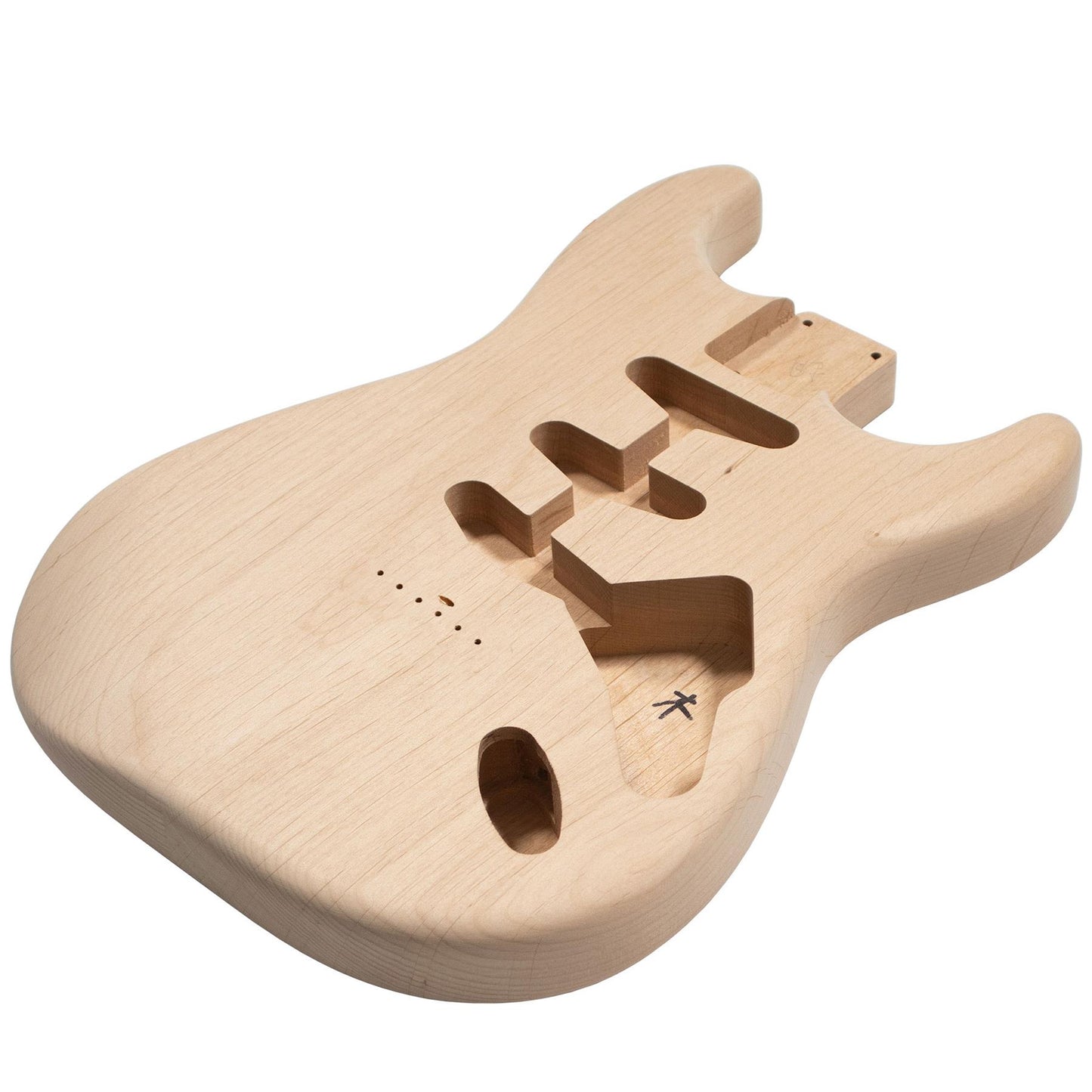 Stratocaster Compatible Body Hardtail - Unfinished