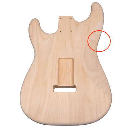 B Stock Unfinished Stratocaster Compatible Body