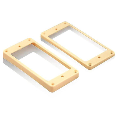 Humbucker Pickup Surround Set for Les Paul, ES - Curved Bottom