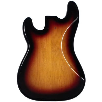 Precision Bass Compatible Guitar Body - 3 Colour Sunburst