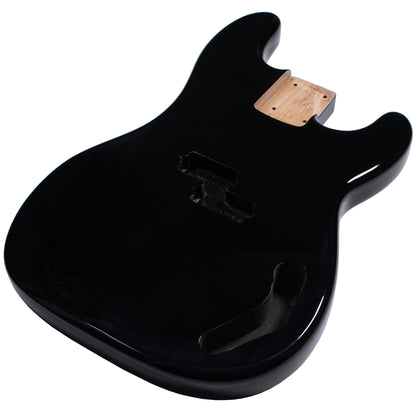 Precision Bass Compatible Guitar Body - Black Gloss