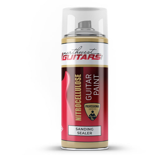 Clear Nitrocellulose Guitar Paint / Sanding Sealer Aerosol - 400ml