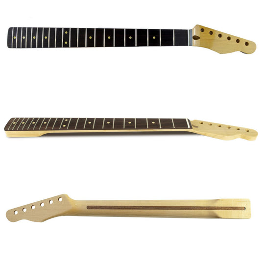 Telecaster Compatible Guitar Neck Rosewood Fretboard