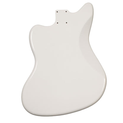 Arctic White Jaguar Compatible Guitar Body