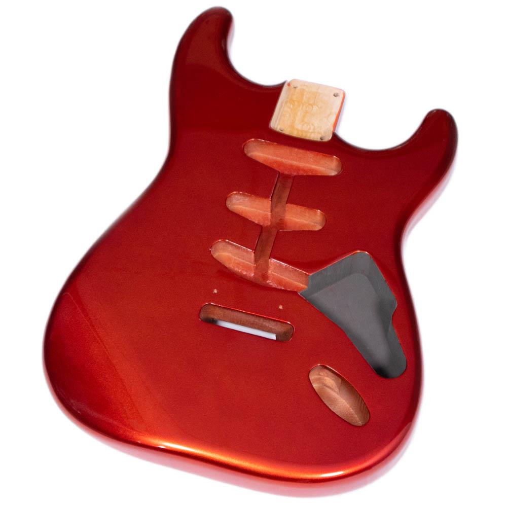 Candy Apple Red Stratocaster Compatible Body