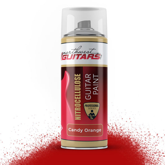 Candy Orange Nitrocellulose Guitar Paint / Lacquer 400ml