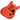 Stratocaster Compatible Body Hardtail - Fiesta Red