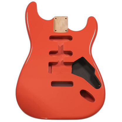 Stratocaster Compatible Body HSS - Fiesta Red
